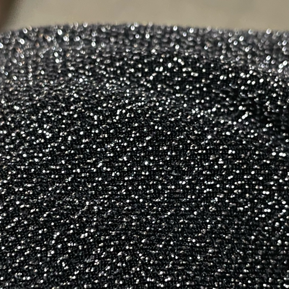 Silver Sparkly Dress Size Large - Picture 5 of 6
